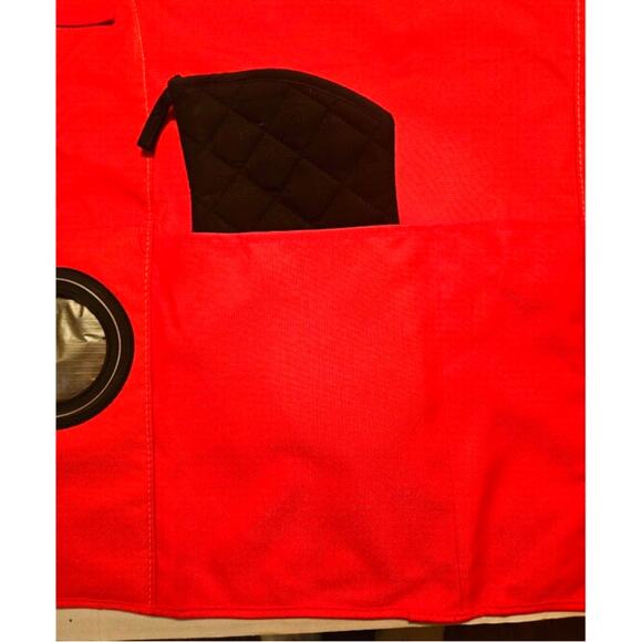 Budweiser New Apron Bottle opener Mitt cloth IInsulated pocket Adjust neckstrap - Picture 4 of 9